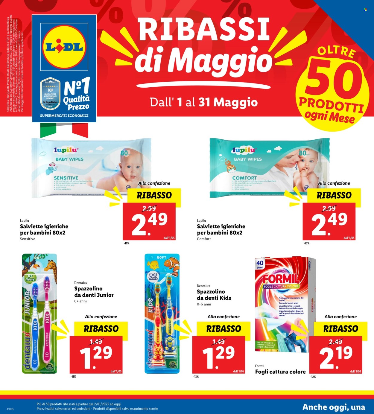 Volantino Lidl - 1.5.2025 - 31.5.2025.