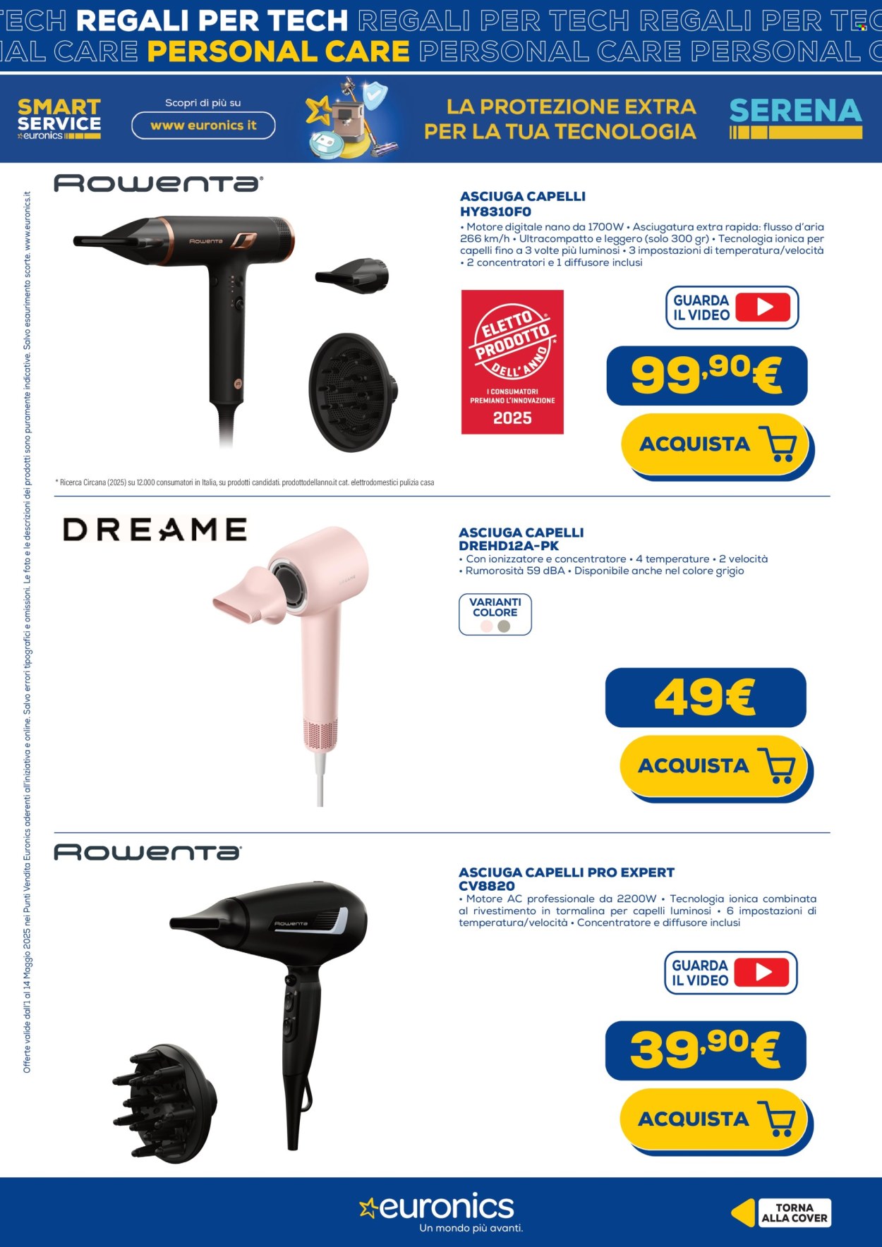 Volantino Euronics - 1.5.2025 - 14.5.2025.
