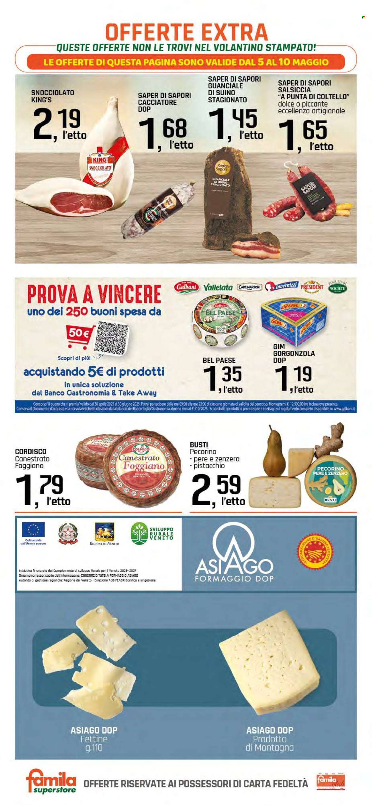 Volantino Famila - 2.5.2025 - 10.5.2025.