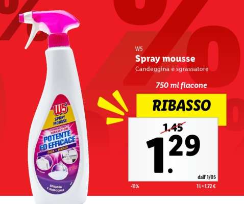 W5 Spray mousse