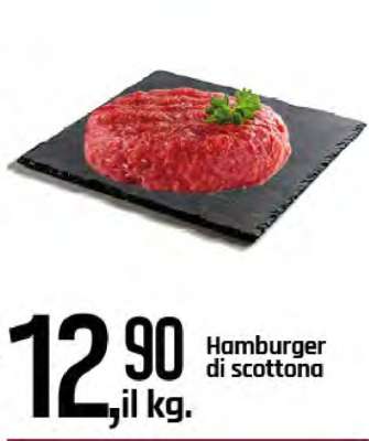 Hamburger Di Scottona