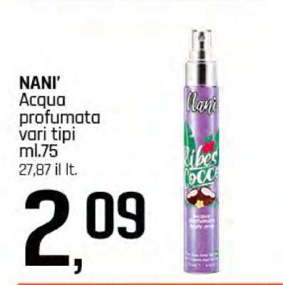 NANI' Acqua profumata