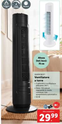 SILVERCREST Ventilatore a torre