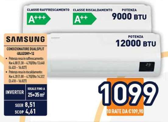 Samsung Condizionatore Dualsplit