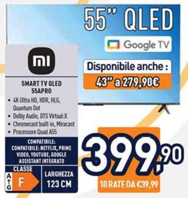 SMART TV QLED 55APRO