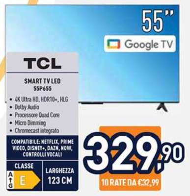 TCL SMART TV LED 55P655