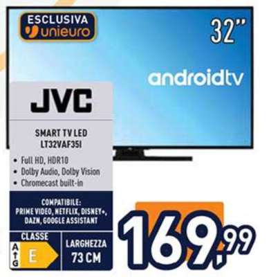 JVC SMART TV LED LT32VAF35I