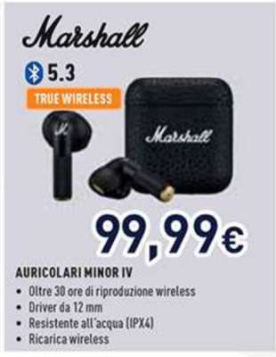 Marshall Auricolari Minor IV