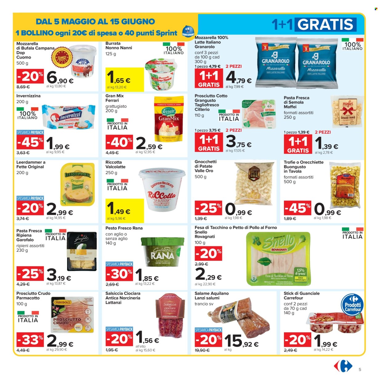 Volantino Carrefour - 5.5.2025 - 15.5.2025.