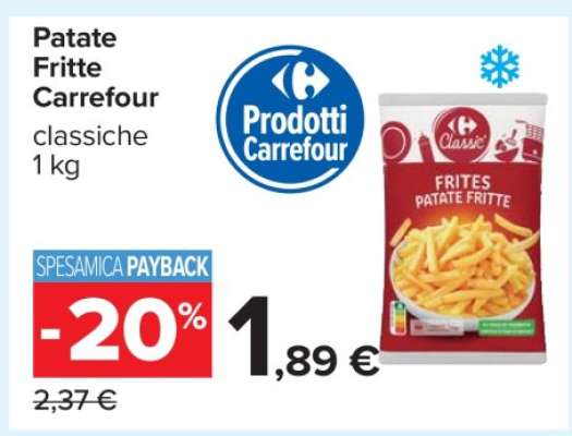 Patate Fritte Carrefour