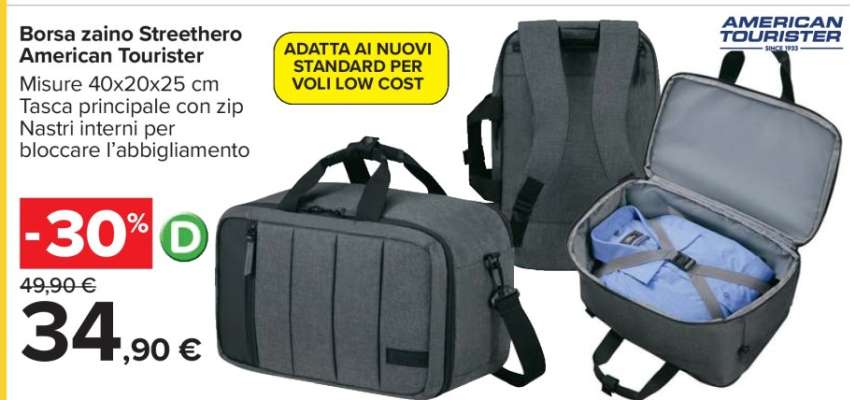 Borsa zaino Streethero American Tourister
