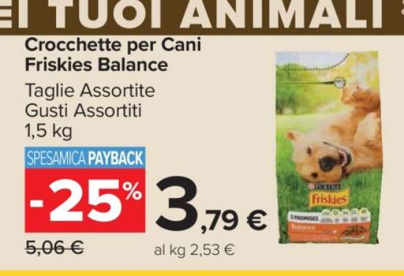 Crocchette per Cani Friskies Balance
