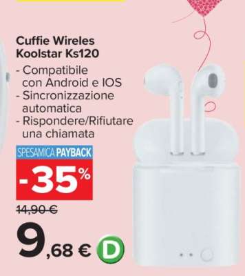 Cuffie Wireles Koolstar Ks120