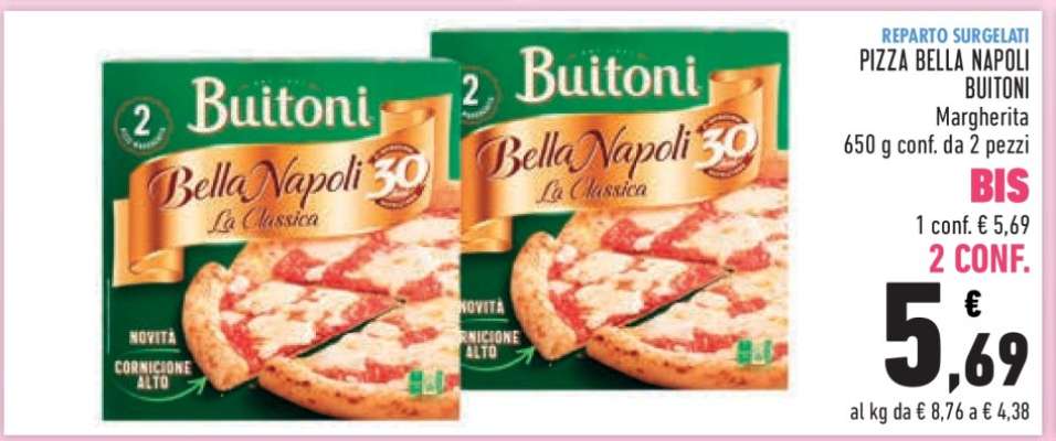 Pizza Bella Napoli Buitoni