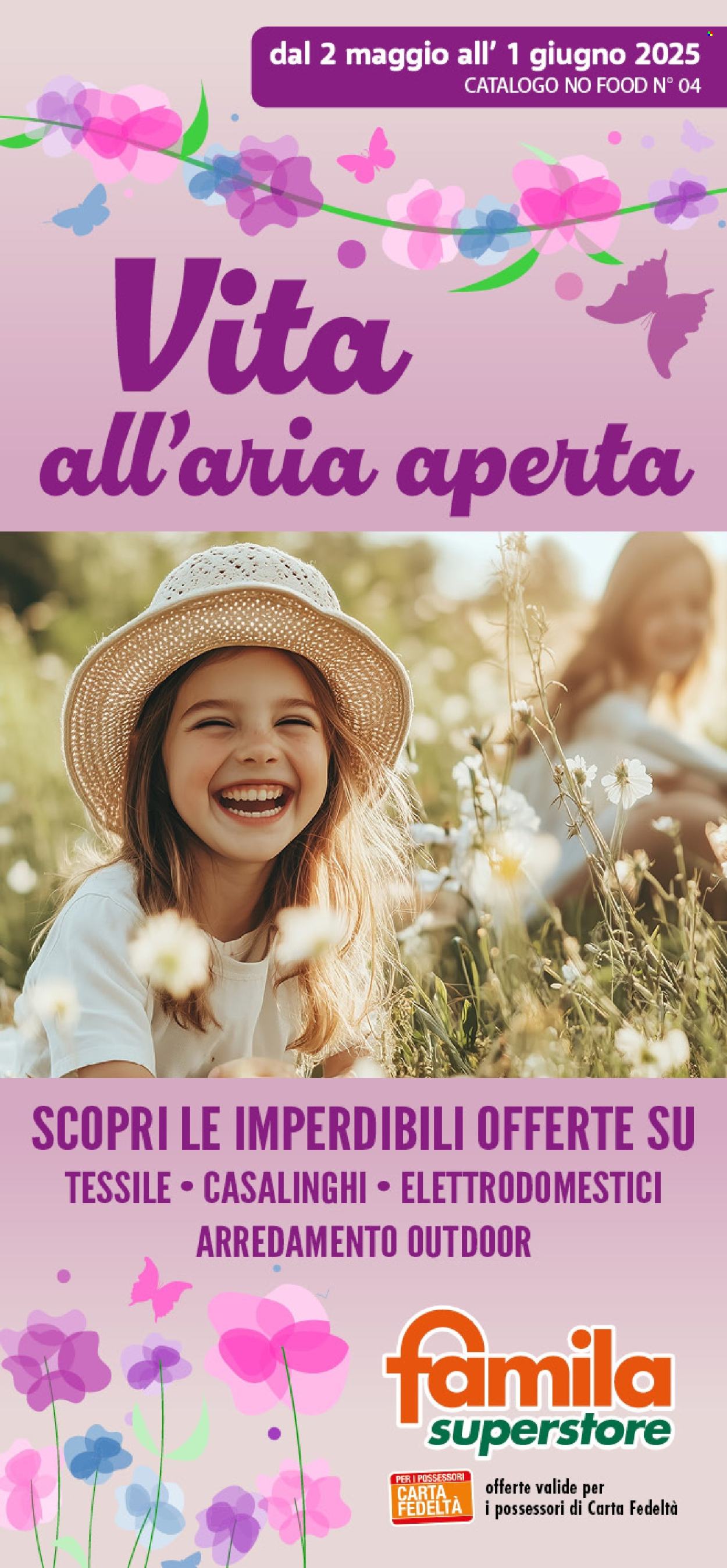 Volantino Famila - 2.5.2025 - 1.6.2025.