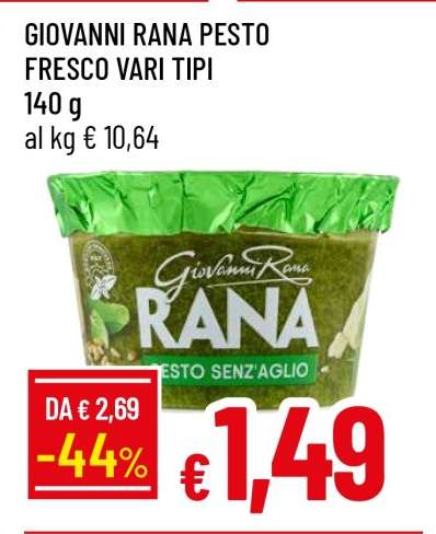 GIOVANNI RANA PESTO FRESCO VARI TIPI