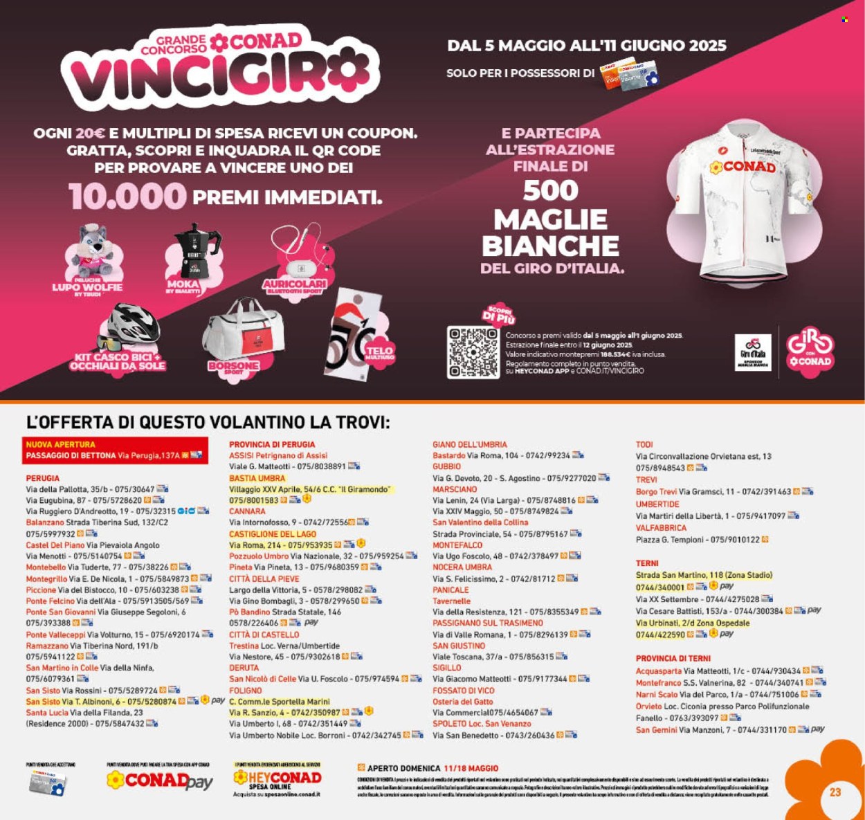 Volantino Conad - 7.5.2025 - 18.5.2025.