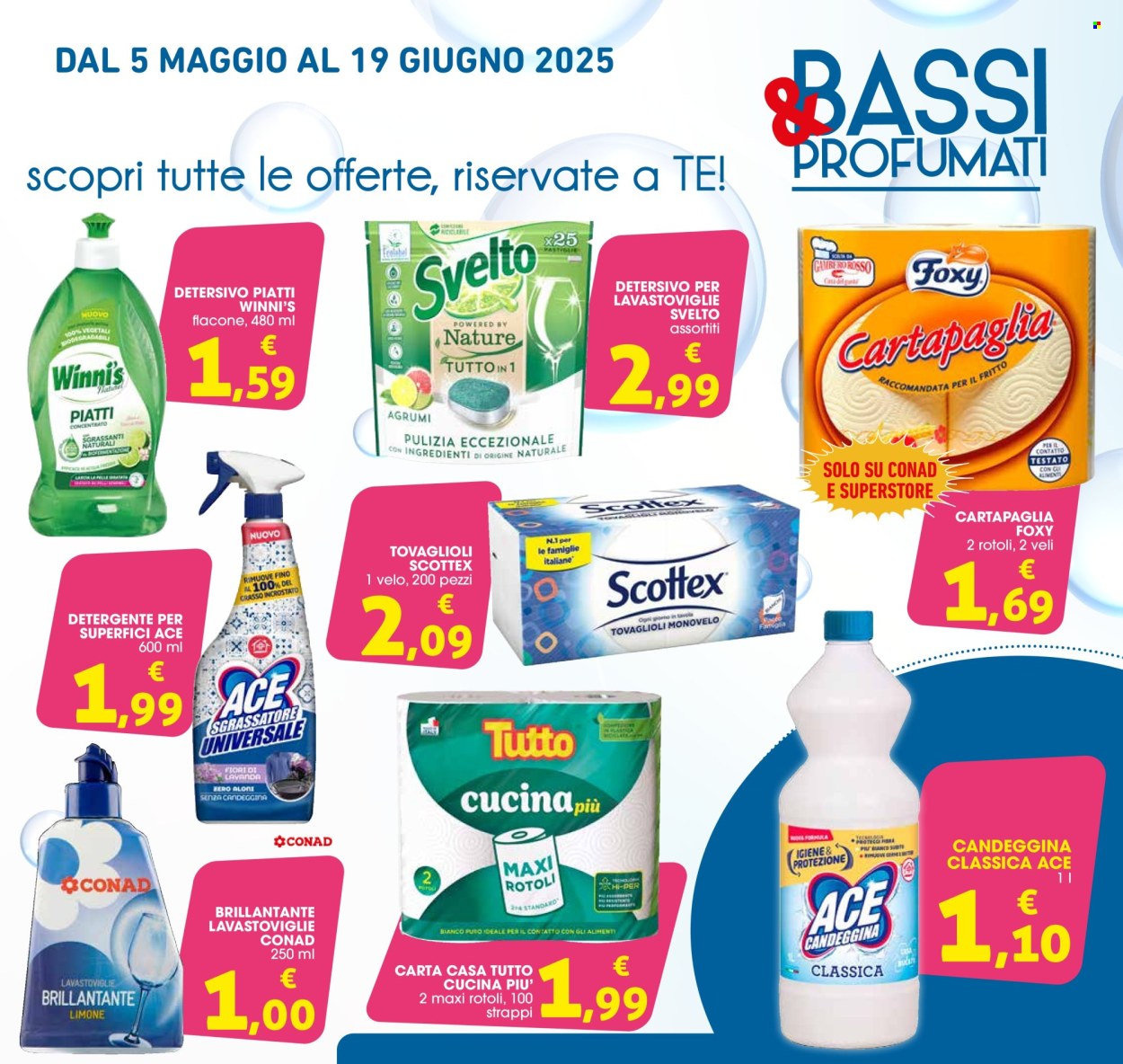 Volantino Conad - 5.5.2025 - 19.6.2025.