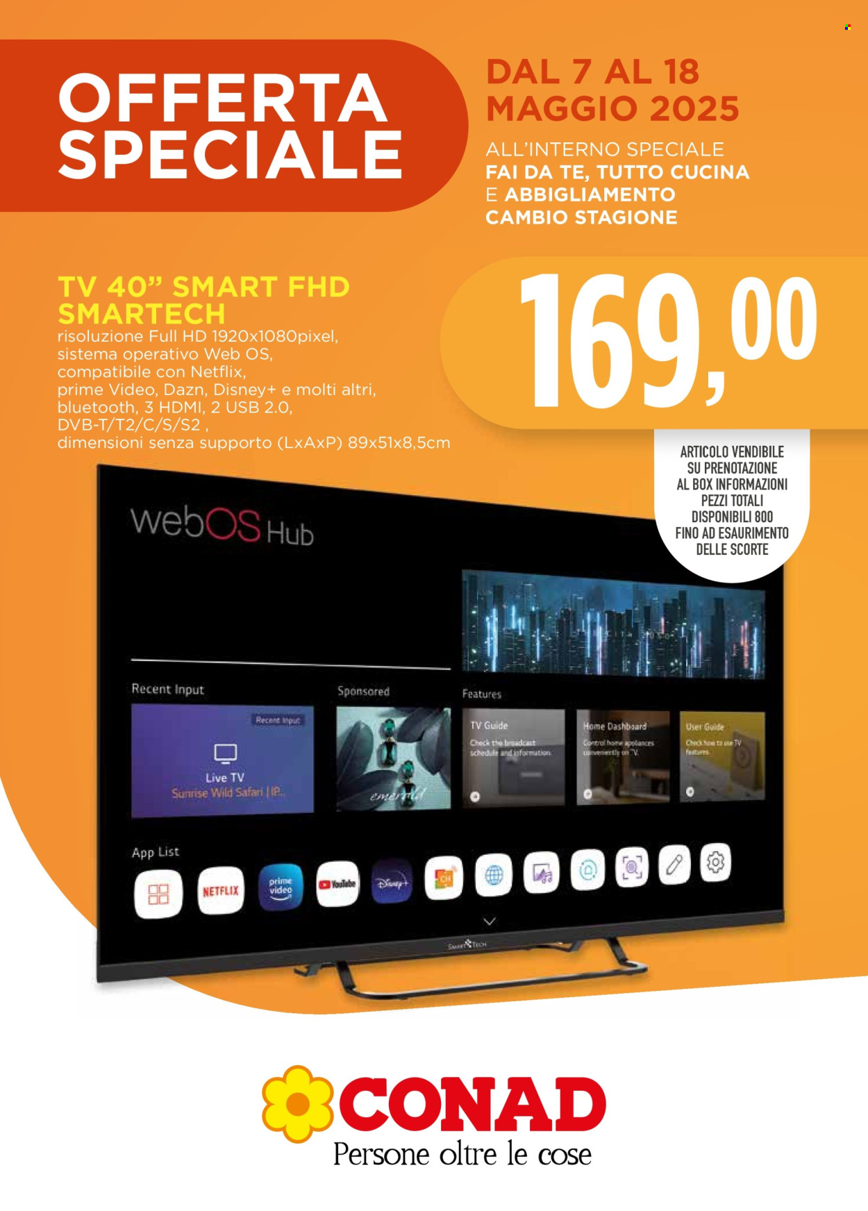 Volantino Conad - 7.5.2025 - 18.5.2025.