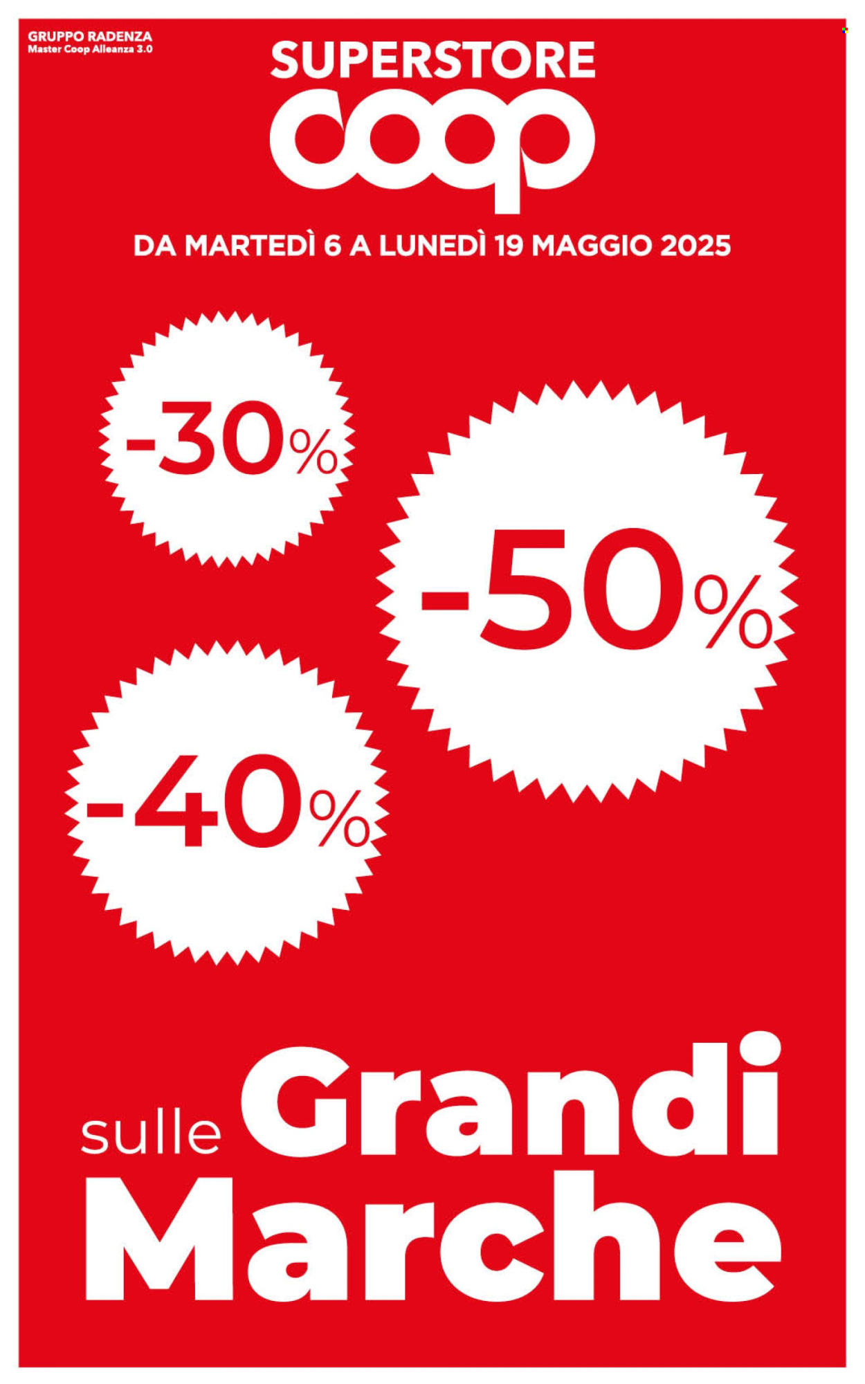 Volantino Coop - 6.5.2025 - 19.5.2025.