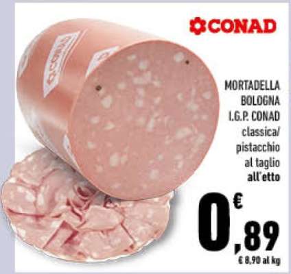 MORTADELLA BOLOGNA I.G.P CONAD