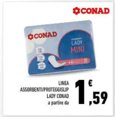 CONAD Assorbenti Lady Mini