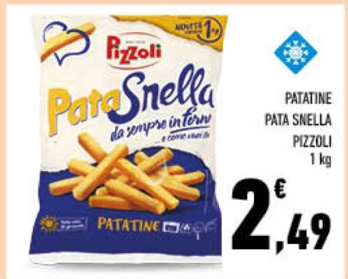 PATATINE PATA SNELLA PIZZOLI