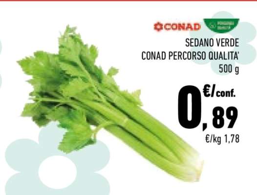 Sedano Verde Conad Percorso Qualità