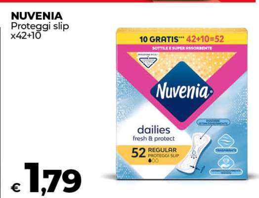 NUVENIA Proteggi slip x42+10