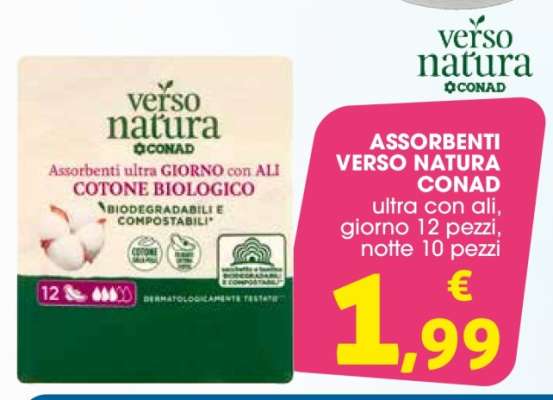 ASSORBENTI VERSO NATURA CONAD