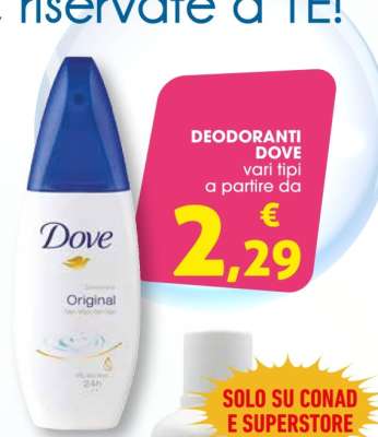 DEODORANTI DOVE