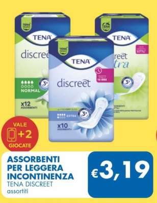 TENA DISCREET assortiti