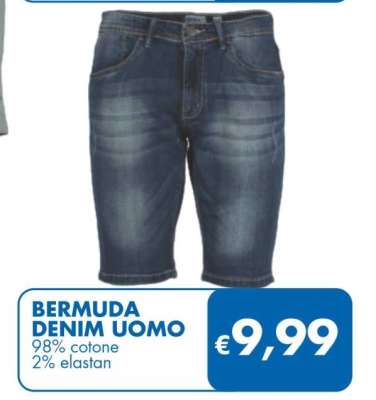 BERMUDA DENIM UOMO