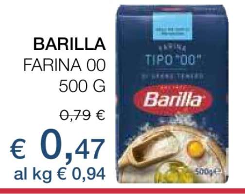 BARILLA FARINA 00 500 G