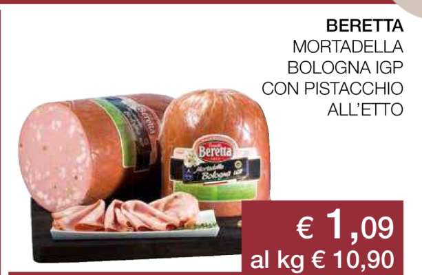 Beretta Mortadella Bologna IGP con Pistacchio