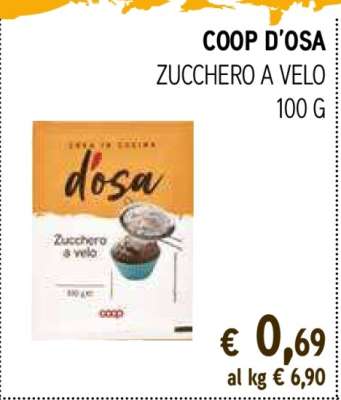 COOP D'OSA ZUCCHERO A VELO