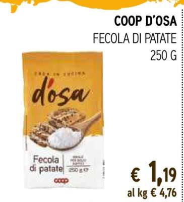 COOP D’OSA FECOLA DI PATATE