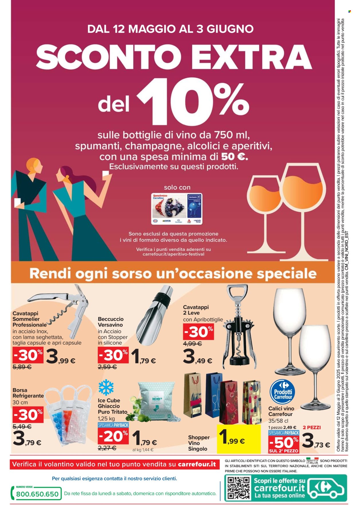 Volantino Carrefour - 12.5.2025 - 3.6.2025.