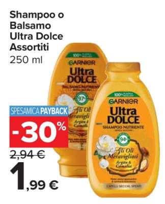 Shampoo o Balsamo Ultra Dolce Assortiti
