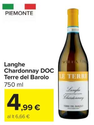 Langhe Chardonnay DOC Terre del Barolo