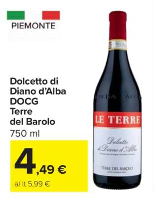 Dolcetto di Diano d’Alba DOCG Terre del Barolo