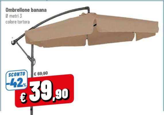 OMBRELLONE BANANA
