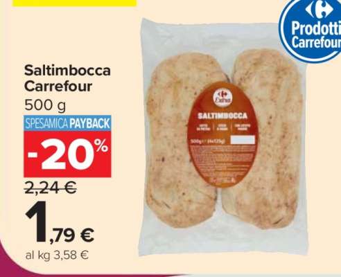 Saltimbocca Carrefour