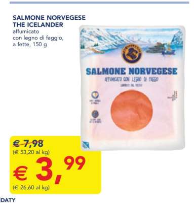 Salmone Norvegese The Icelander