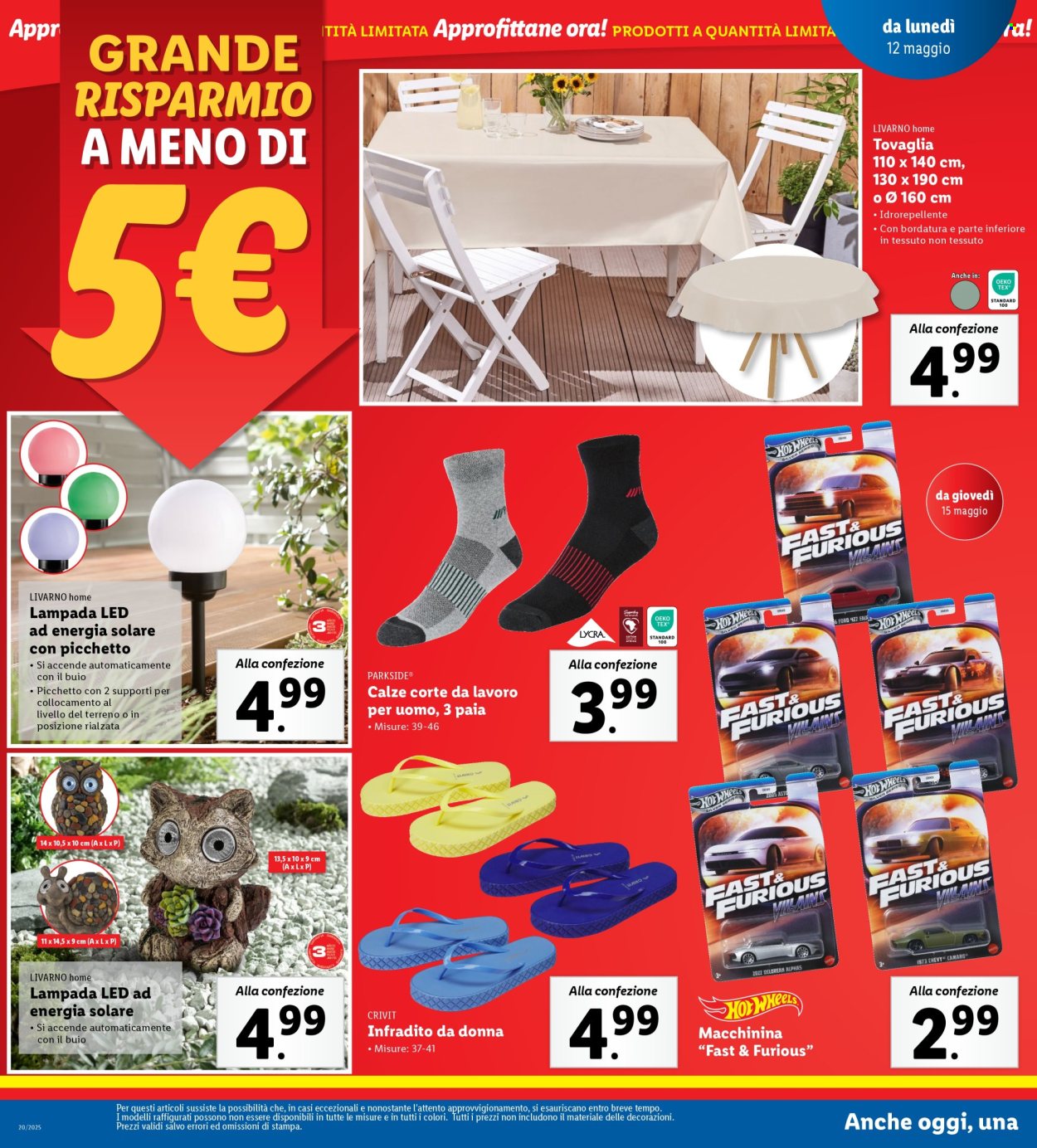 Volantino Lidl - 12.5.2025 - 18.5.2025.