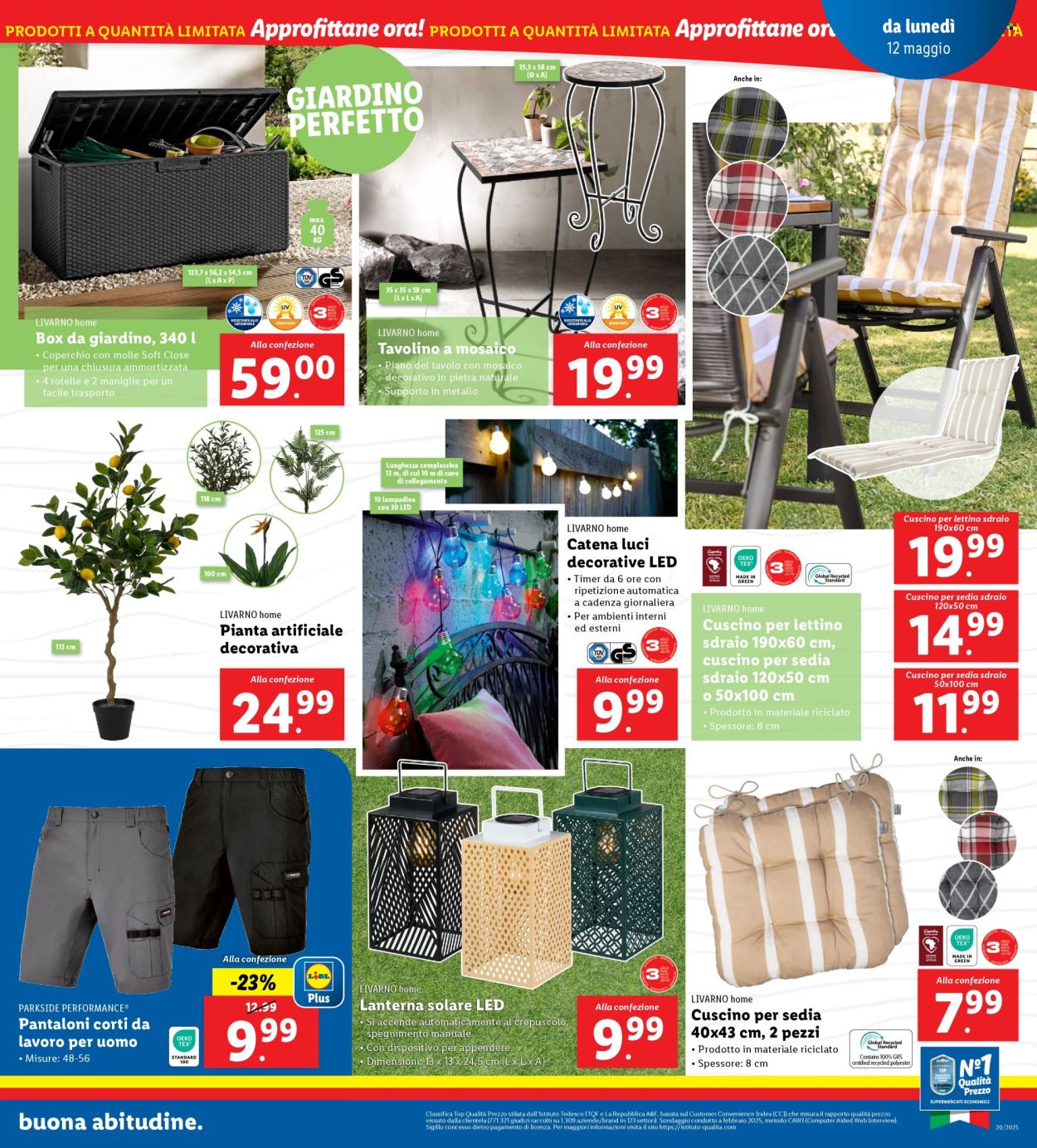 Volantino Lidl - 12.5.2025 - 18.5.2025.