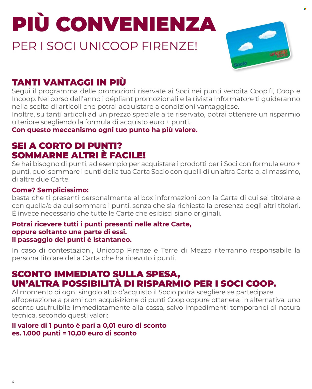 Volantino Coop - 7.5.2025 - 30.11.2025.