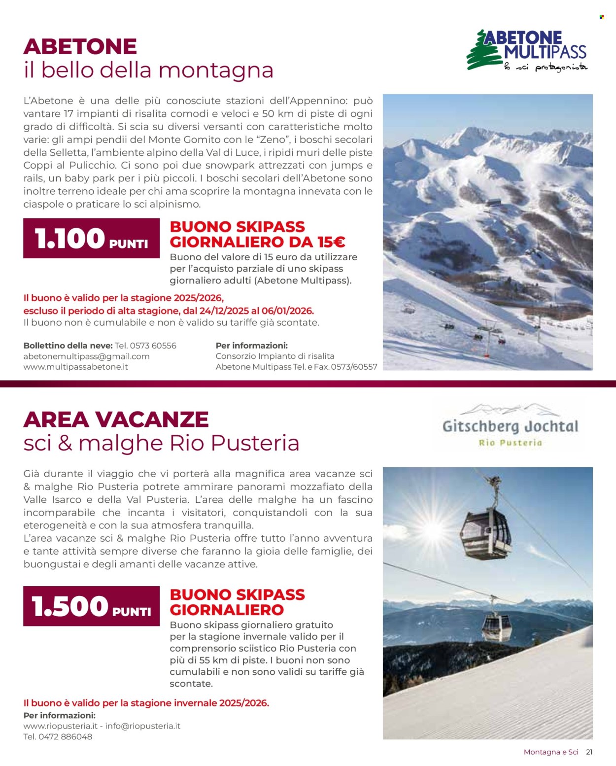 Volantino Coop - 7.5.2025 - 30.11.2025.