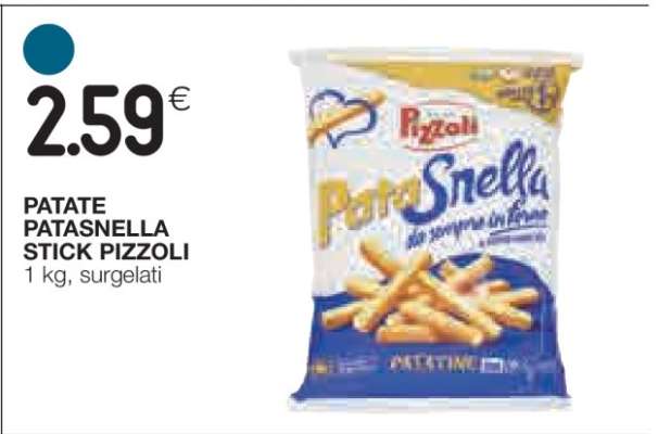 Patate Patasnella Stick Pizzoli