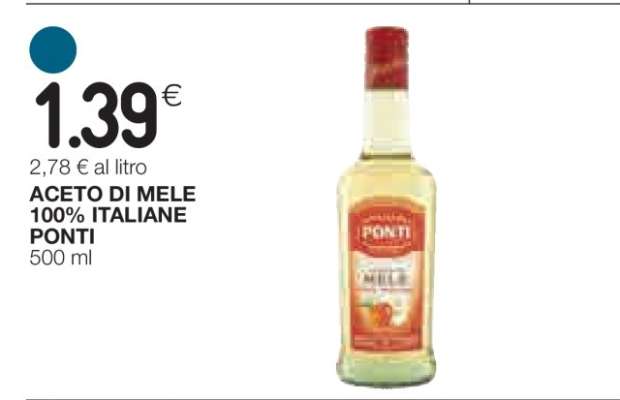 Aceto di mele 100% Italiane Ponti